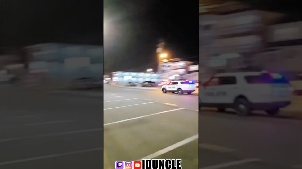 POLICE CHASE caught live!        #twitch