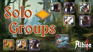 Solo Group Dungeon t5 // Yellow Zone // Albion Online