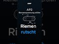 Rutscht: messen oder nachspannen?