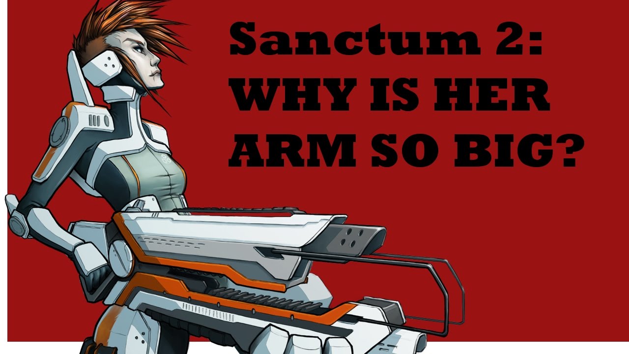 WHY IS HER ARM SO BIG? - YouTube