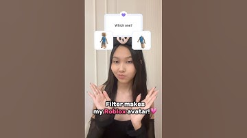 Filter makes my Roblox avatar❤️ #roblox #robloxshorts