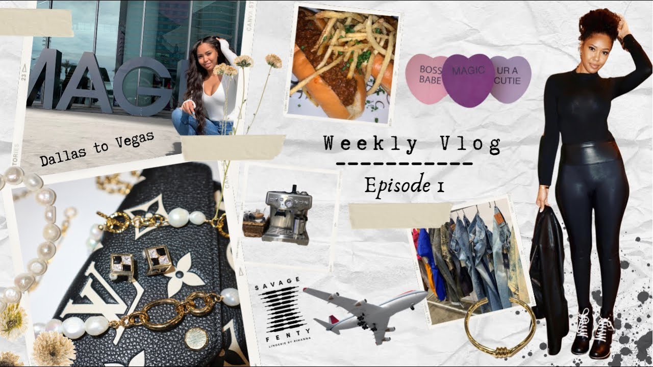 The magic fashion show in Vegas + Weekly Vlog