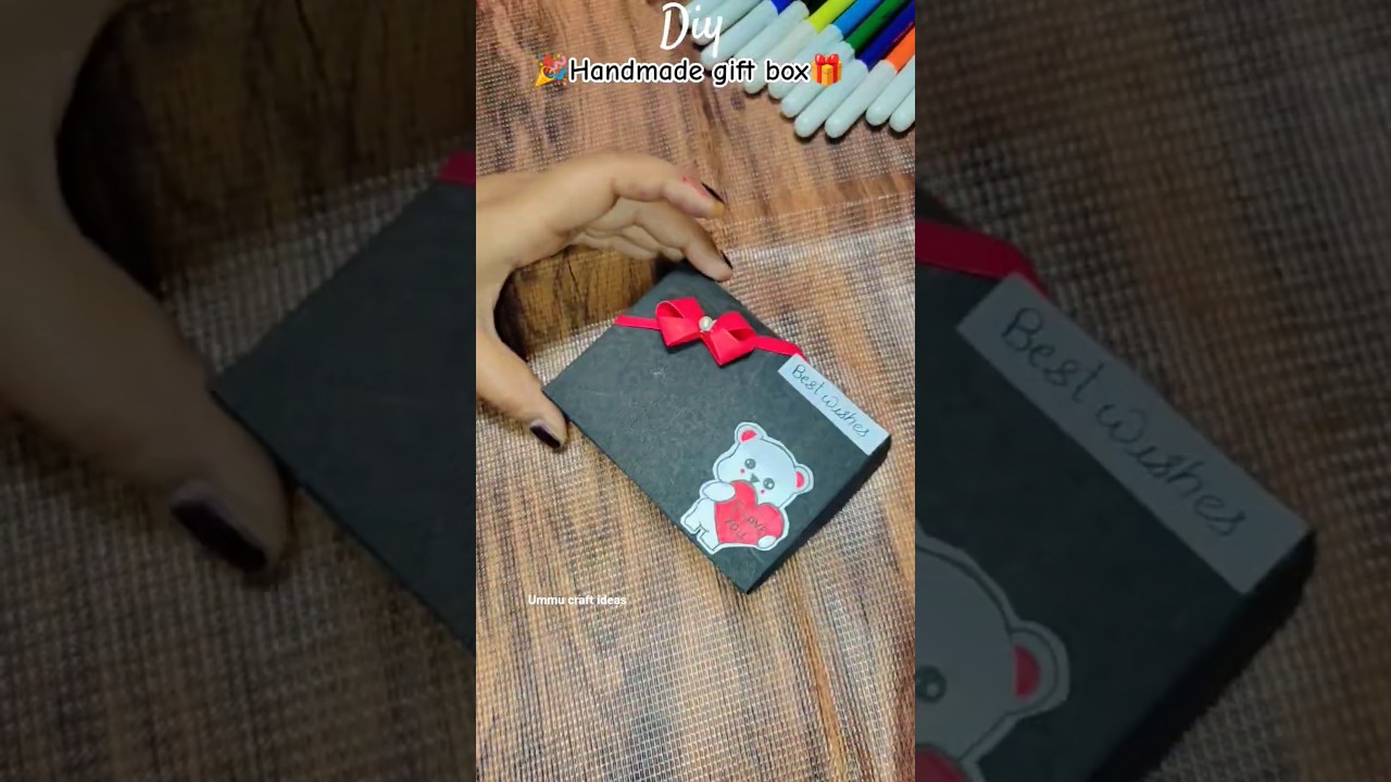 Handmade gift box🎁🎉