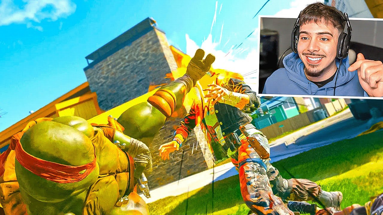 235 KILLS w/ MICHELANGELO TMNT in BLACK OPS 6 🐢