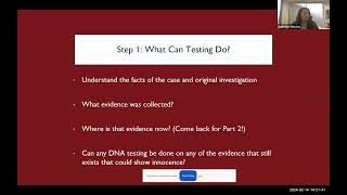 The North Carolina Innocence Commission Model & Helping Stakeholders Agree to DNA Testing by University of Pennsylvania Carey Law School 70 views 2 months ago 58 minutes