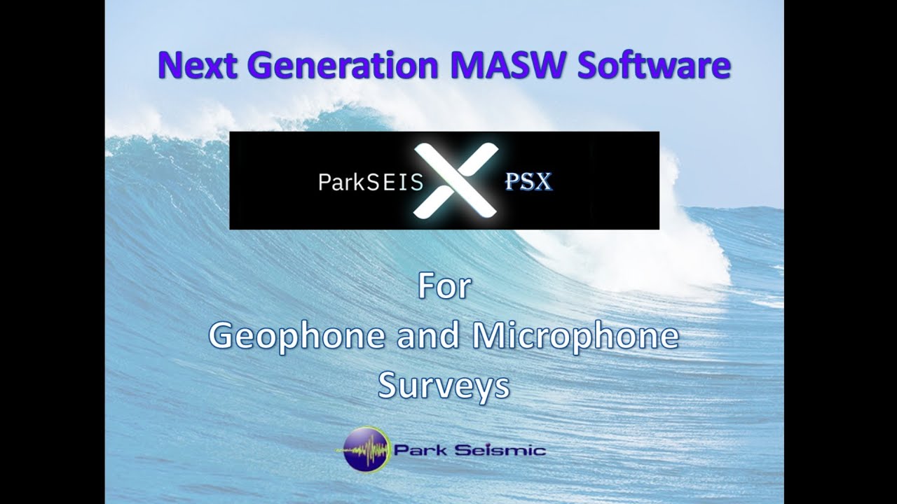 ParkSEIS-X (PSX) I on-Site Vs30m