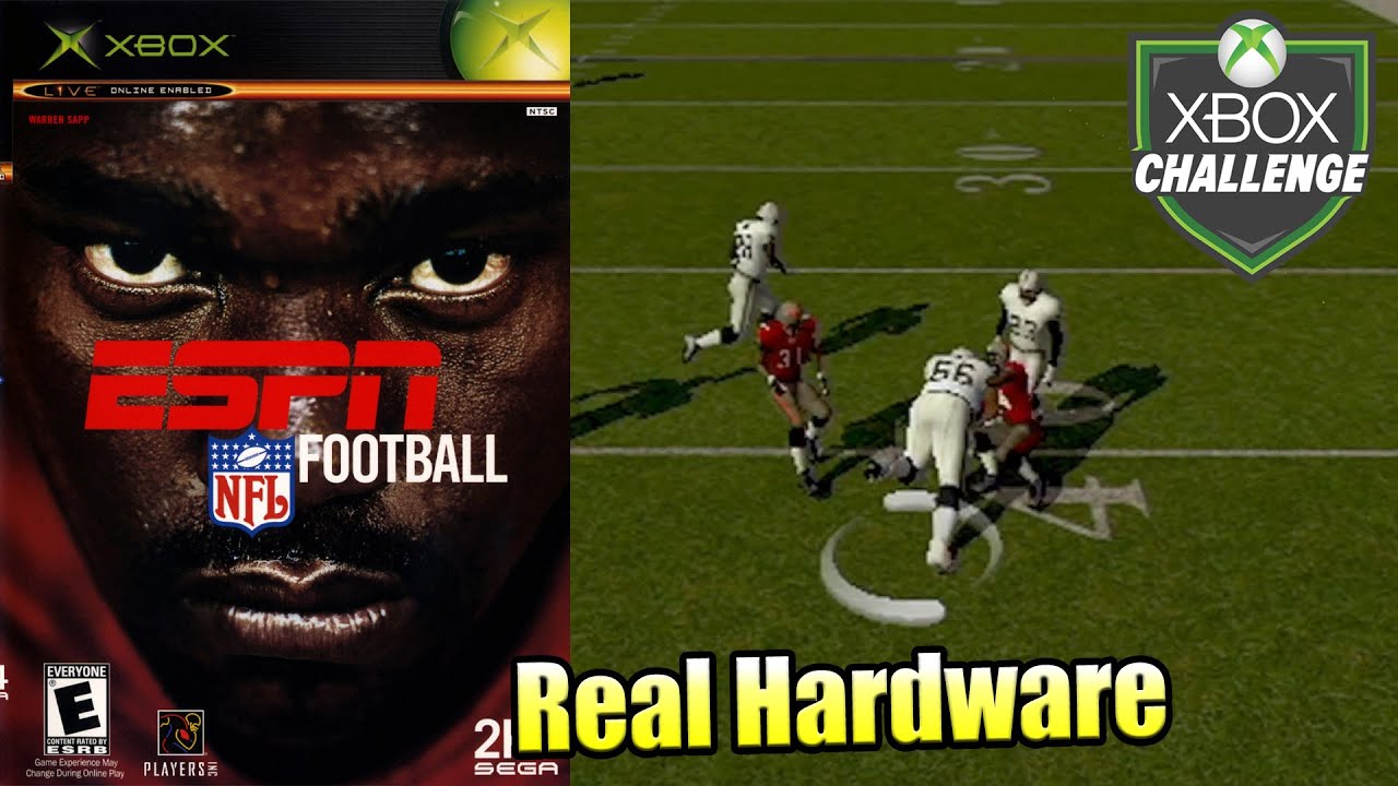 ESPN NFL Football — Xbox Original Gameplay HD — Real Hardware Component