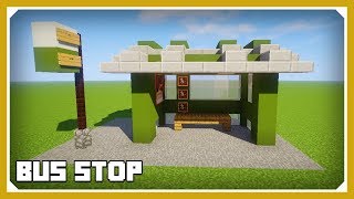 Minecraft: how to build a bus stop tutorial this episode of minecraft
is focused on quick, simple and easy design. buil...