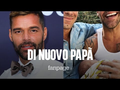 Video: Ricky Martin E Il Marito Annunciano La Nascita Del Quarto Figlio