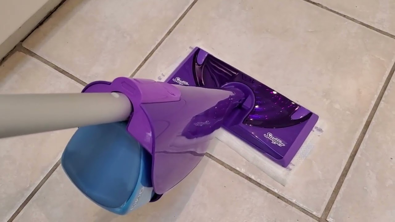 How to Insert Swiffer Wetjet Bottle 