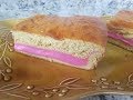 Pan de feria relleno de manjar!!!!