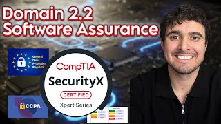 SecurityX/CASP  - Domain 2.2.1 Security Requirements Definition, Software Assurance
