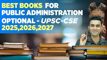 Best Books for Public Administration Optional - 2025,2026,2027By Vikram Sharma #trending #viralvideo