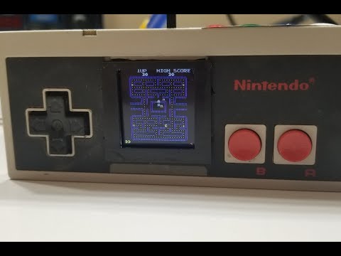 Arcade machine in an NES controller