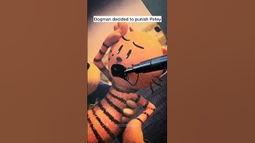 Dogman tricked everyone🤫 #shorts #art #disney