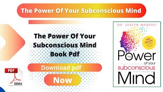 The Power Of Your Subconscious Mind book pdf | The Power of Your Subconscious Mind pdf screenshot 3
