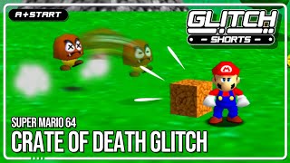 Super Mario 64&#39;s Crates Are Deadly - Glitch Shorts (Super Mario 64 Glitch)