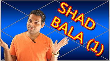 Shad bala in Vedic Astrology part 1-6 (6 fold strenght) (Rashi Bal)