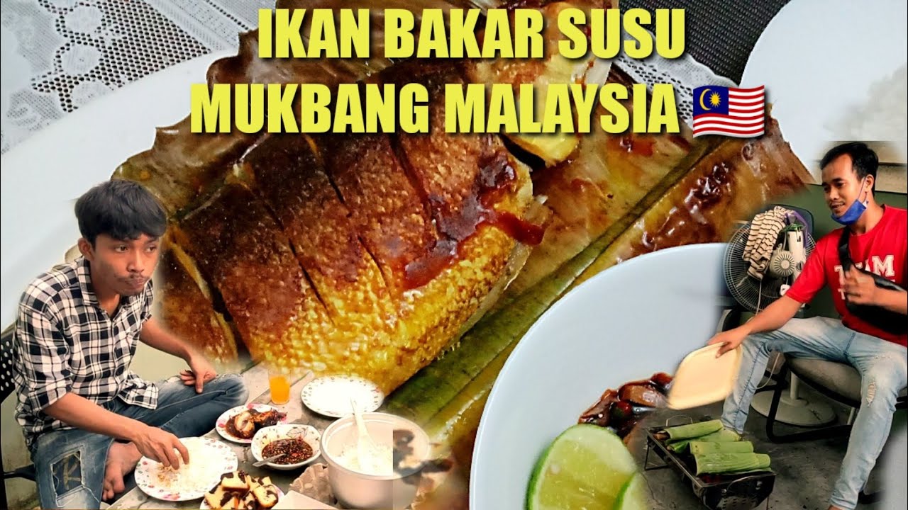Ikan Susu Bakar Mukbang Malaysia Youtube