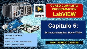 Bucle While. Que es y como utilizarlo. Curso completo LabVIEW. (Cap 5)