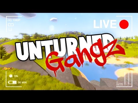 Unturned LIVE Hawaii Survival PvP on the GangZ Server! (Finishing the Massive Base) - Unturned LIVE Hawaii Survival PvP on the GangZ Server! (Finishing the Massive Base)