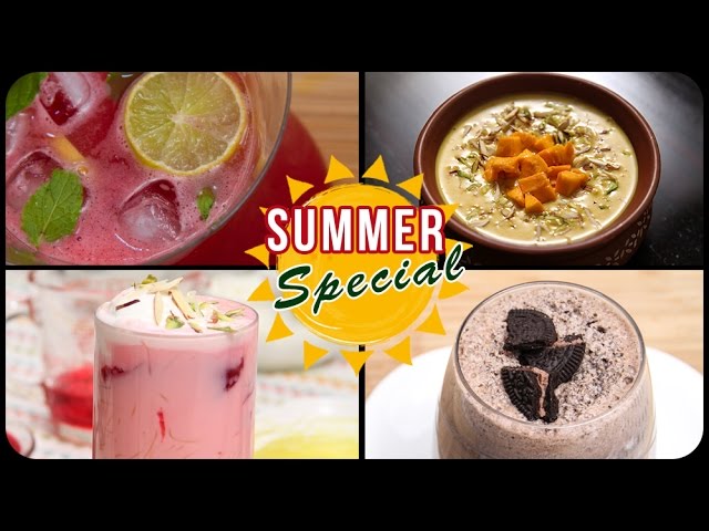 Summer Special Recipes | Summer Recipes Indian | Summer Special Drinks | Summer Compilation | Rajshri Food