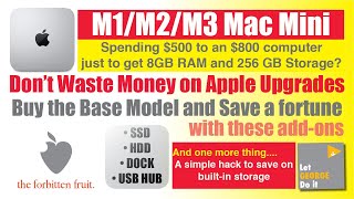 Don't Waste Money on Apple Upgrades for M1/M2/M3 Mac Mini