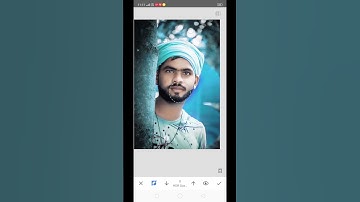 # snapseed Moody Blue Photo Editing Effect 🔥 || # Snapseed Background Colour Change Trick
