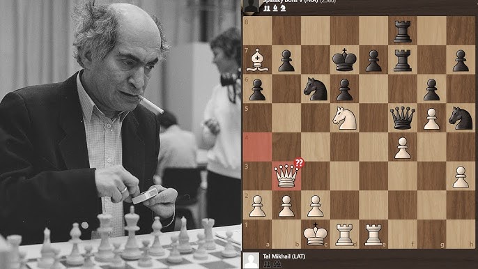 Boris Spassky vs Mikhail Tal, 1973 #chess #chessgame 