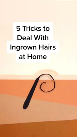 5 Tips To Deal With Ingrown Hairs At Home | SELF