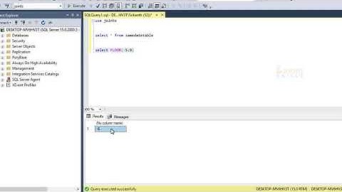 Floor Function in sql Server Telugu | Floor Function in sql Telugu | Sql Telugu