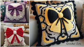 : Crochet pillow cover design ideas. Share ideas created by AI. #crochetpillowcover