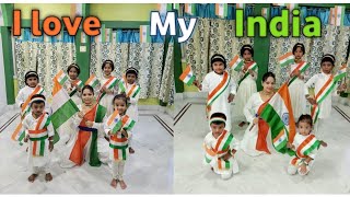 I Love My India Dance |Choreography  Moumita || Independence Day Dance 🇮🇳 || Moumita Dance Creation