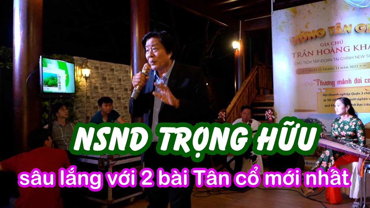 NSND TRỌNG HỮU Sâu lắng với 2 bài Tân cổ CHỜ ĐÔNG, MÙA XUÂN ĐÓ CÓ EM | Trọng Hữu Mới Nhất 2023