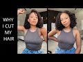 Why I Cut My Natural 3C Hair!