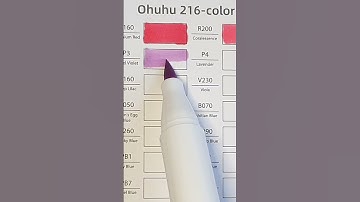 Ohuhu Set 216 Swatch 2