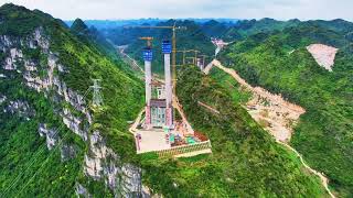 Aerial China(航拍中国) -SuperEngineering(Bridge Series)-Huajiang Canyon Grand Bridge