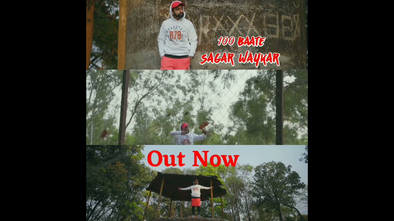 Sagar Waykar - 100 Baate | Official Hindi Rap Video 2021 |