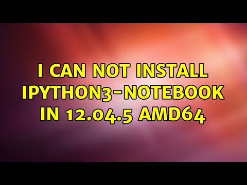 Ubuntu: I can not install ipython3-notebook in 12.04.5 amd64