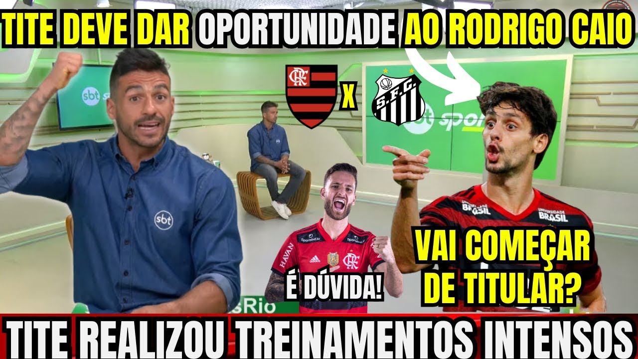 Desfalques mudam escalações de Flamengo e Santos