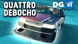 Изготовление переднего бампера в стиле Quattro DTM из стекловолокна | #Дебочо [S3 E5]