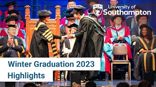 Winter Graduation 2023 Highlights | University of Southampton