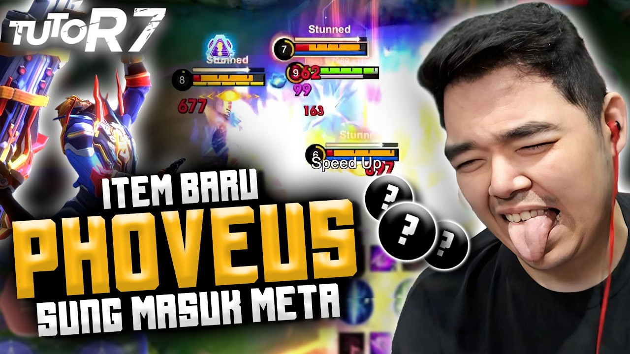 #TUTOR7 PHOVEUS MANUSIA UNGU KOMBO BUILD BARU MUSUH LANGSUNG KETEMPELAN !!