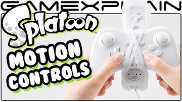 Splatoon - Motion Control Code in Battle Dojo for Wii U Pro Controller