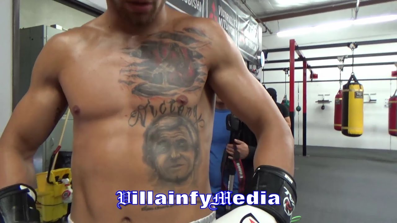 Dope Check Out Lomachenko S Tattoo Portrait Of His Father Took 5 6 Hours To Make Youtube