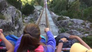 Gilmerbahn Funicular, Switzerland , تلفريك جلمربان قرب انترلاكن بسويسرا