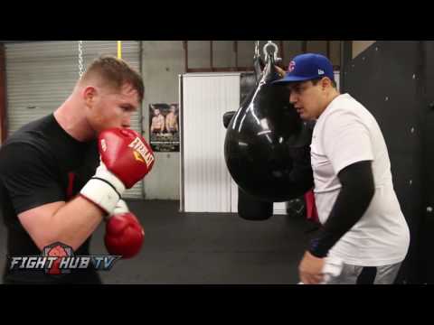 Canelo vs. Chavez Jr. - Canelo Alvarez's Best training highlights for Chavez Jr.