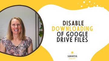 How to prevent people downloading, printing or copying Google Drive files
