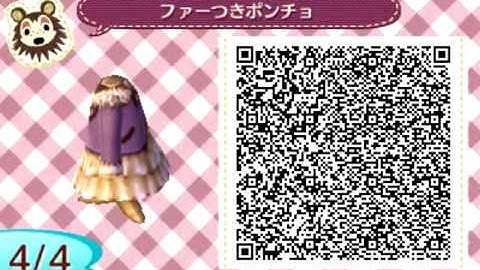 Animal Crossing New Leaf QR codes