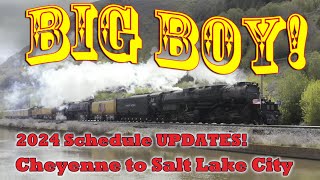 Big Boy 2024 Schedule REVISED! (typos fixed)